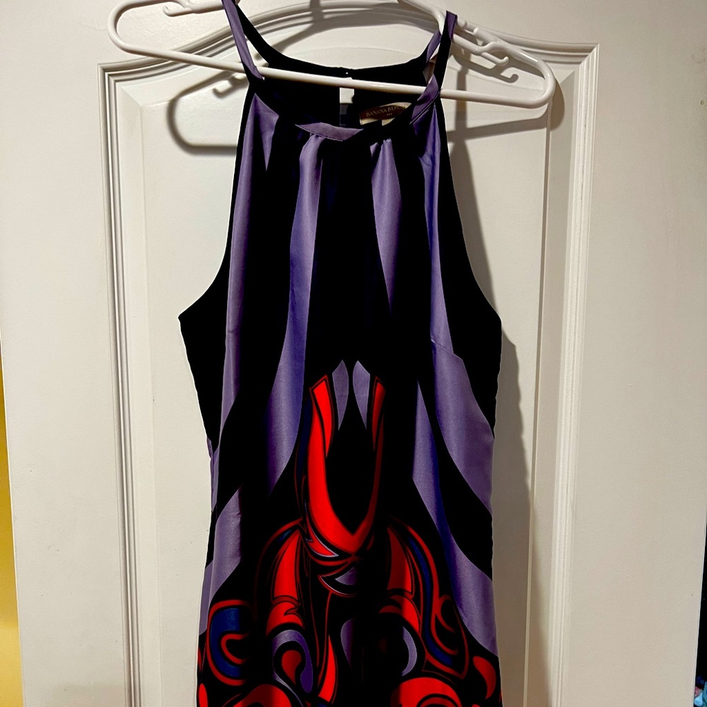 Silk like dress from Banana Republic